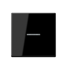 Клавиша для KNX кнопки, 1 группа, с окошком; дюропласт; черный  A101KO5SW  Jung