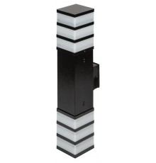 Садово-парковый светильник ИНОКС-8431 настенный черный  Б0057532  ЭРА