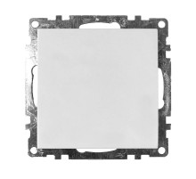 Выключатель электрический 1-клавишный (механизм), серия Катрин, GLS10-7103-01, белый  39298  STEKKER