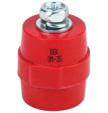 Изолятор SM35 (М8) силовой с болтом   YIS11-35-10-B  IEK