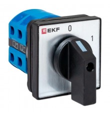 Переключатель кулачковый ПК-1-14 25А 4P "0-1" IP65  pk-1-14-25-65  EKF