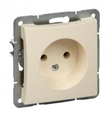ДУЭТ Бежевый Розетка б/з  WDE000241  Schneider Electric