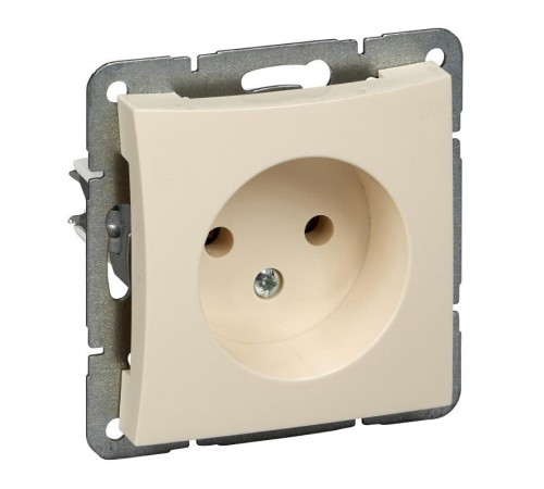 ДУЭТ Бежевый Розетка б/з  WDE000241  Schneider Electric