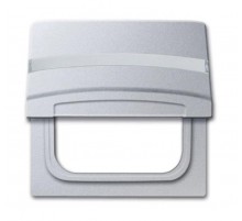 Плата промежуточная с крышкой для центр. плат , с полем для надписи, IP44, серия Allwetter 44, цвет альп. белый  1710-0-1878   2CKA001710A1878  ABB