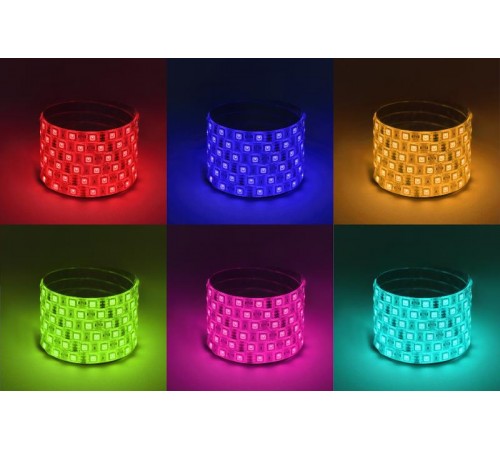 Комплект светодиодной ленты 5050kit-14,4-60-12-IP65-RGB-5m  Б0043070  ЭРА