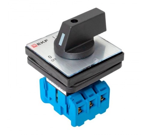 Переключатель кулачковый ПК-2-13 25А 3P "ВКЛ-ВЫКЛ" IP65  pk-2-13-25-65  EKF