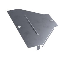 Крышка переходника симметричного Стандарт INOX (AISI 316) 400х150  PR16.6041  Промрукав