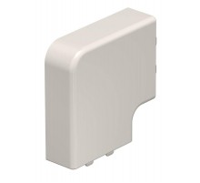 Крышка плоского угла кабельного канала WDK 20x50 мм (ПВХ,кремовый) (WDK HF20050CW)  6152686  OBO Bettermann