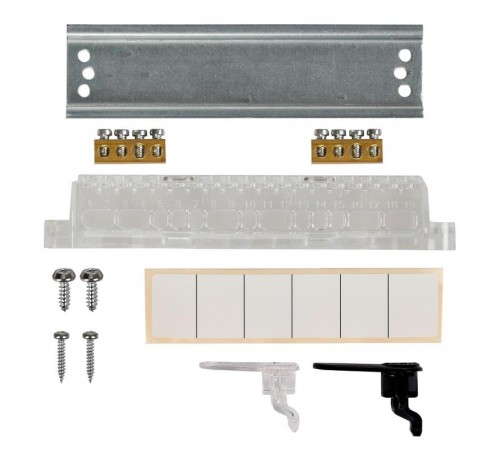 Корпус пластиковый навесной на 6 модулей ЩРН-П-6 IP41 черная прозрачная дверь UNION Compact  UIC-KP12-N-06-41-K01  IEK