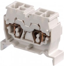 Клемма DS2,5/10.4L пруж. 2.5мм.кв. серая, мини, DIN3  1SNA290231R0600  TE