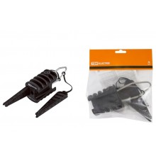 Зажим анкерный ЗАБ 16-25 М (PA25x100, DN123) рознич. упак.  SQ0412-1031  TDM