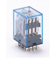 Промежуточное реле 4 конт. с инд. LED 3А 220В AC ПР-  23230DEK  DEKraft