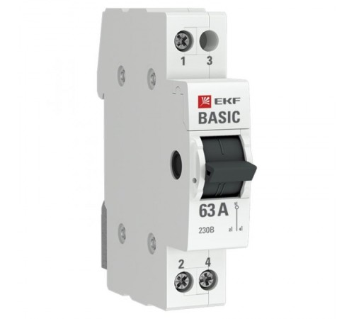 Переключатель трехпозиционный 1P 63А EKF Basic  tps-1-63  EKF