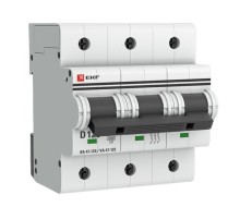 Выключатель автоматический трехполюсный ВА 47-125 125А D 15кА PROxima  mcb47125-3-125D  EKF