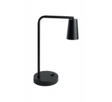 Светильник настольный под лампу GU10, max 35W, 230V , черный, DE185  48424  FERON