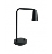 Светильник настольный под лампу GU10, max 35W, 230V , черный, DE185  48424  FERON