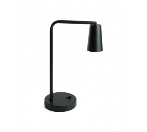 Светильник настольный под лампу GU10, max 35W, 230V , черный, DE185  48424  FERON