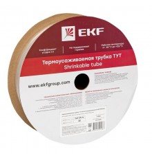 Термоусаживаемая трубка ТУТ 25/12,5 прозрачная рулон PROxima  tut-25-tr  EKF