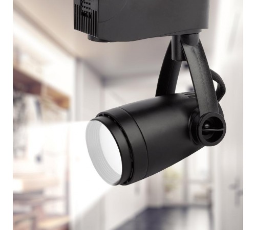 Светильник трековый под лампу TR12-GU10 BK GU10 ,черный  Б0044274  ЭРА