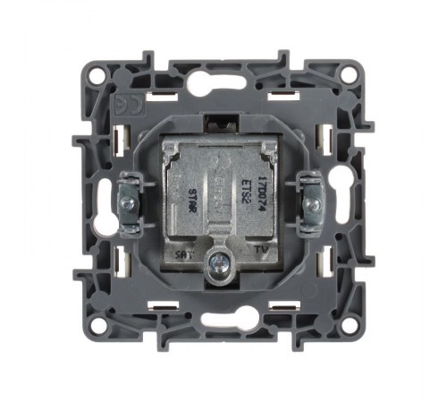 Etika Слоновая кость Розетка TV/SAT 2-х кабельная  672357  Legrand