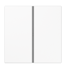 Набор клавиш для сенсорного модуля KNX, двойной, белый  LS402TSAWW  Jung