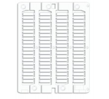 Маркировка для провода, жесткая, для трубочек. 4х15мм. Белая  NUT15  DKC