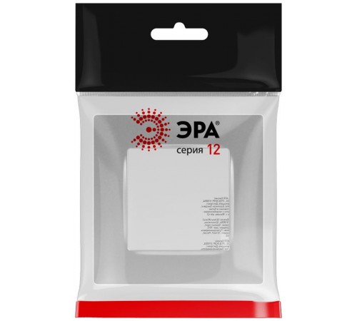 Рамка для розеток и выключателей  Серия 12 12-5201-03 на 1 пост, Классик, алюминий  Б0067781  ЭРА