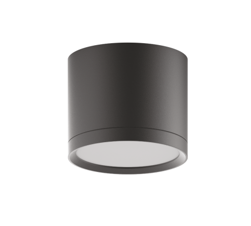 Светильник светодиодный декоративный бытовой с рассеивателем HD017 10W (черный) 4100K 88х75мм  HD017  Gauss