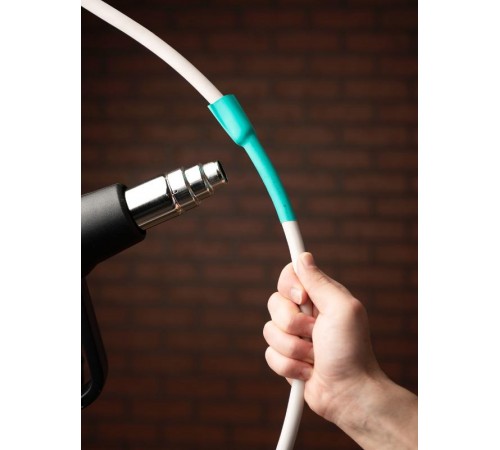 Термоусаживаемая трубка ТУТ нг 20/10 набор:7 цветов по 3шт. 100мм. EKF PROxima  tut-n-20  EKF