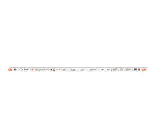 Лампа светодиодная LED 24Вт G13 220В 6500К PLED T8-1500GL FROST трубчатая  1032553  Jazzway