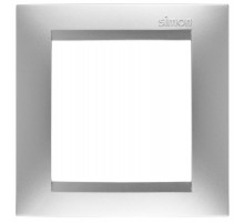 Simon 15 Алюминий Рамка универсальная, 1 пост  1500610-033  Simon