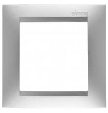 Simon 15 Алюминий Рамка универсальная, 1 пост  1500610-033  Simon