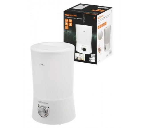 Увлажнитель воздуха "Ареал 2", ультразвуковой, объём 4 л, производительность 450 мл/ч,  SQ4013-0005  TDM