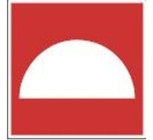 Знак наклейка F06 "Место размещения нескольких средств противопожарной защиты" (200х200) ГОСТ 12.4.026-2015  PROxima an-f-06  EKF