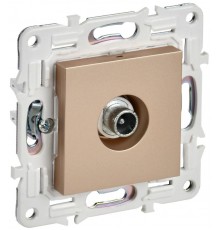 SKANDY Розетка TV проходная SK-A17Sa песочный  SK-A10-P-K98  IEK