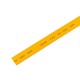Термоусадочная трубка 10,0/5,0 мм, желтая, упаковка 50 шт. по 1 м  21-0002  REXANT