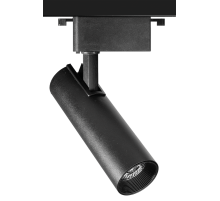 Светильник светодиодный трековый однофазный PTR 0610 10w 4000K 24° BL (чёрный) IP40  .5035713  JAZZWAY