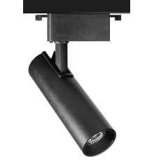 Светильник светодиодный трековый однофазный PTR 0610 10w 3000K 24° BL (чёрный) IP40  .5035676  JAZZWAY