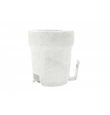 Патрон керамический E27 с держателем, Народный  SQ0335-0038  TDM