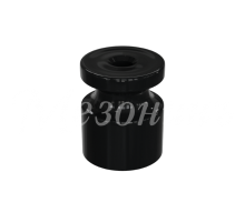 Изолятор пластиковый для наружного монтажа витой электропроводки, D20х24мм, цвет - черный, серия УСАДЬБА, ТМ МЕЗОНИНЪ(100 шт /уп)