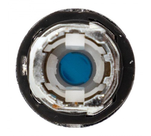 Механизм исполнительный переключателя ХB4 синий на 2 положения возвратный без фиксации, с подсветкой с короткой ручкой IP65  XB4BD2L-B-65  EKF