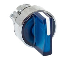 Механизм исполнительный переключателя ХB4 синий на 2 положения возвратный без фиксации, с подсветкой с короткой ручкой IP65  XB4BD2L-B-65  EKF