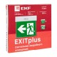 Светильник аварийного освещения EXITplus-201 двухстор. LED  EXITP-DS-201-LED  EKF