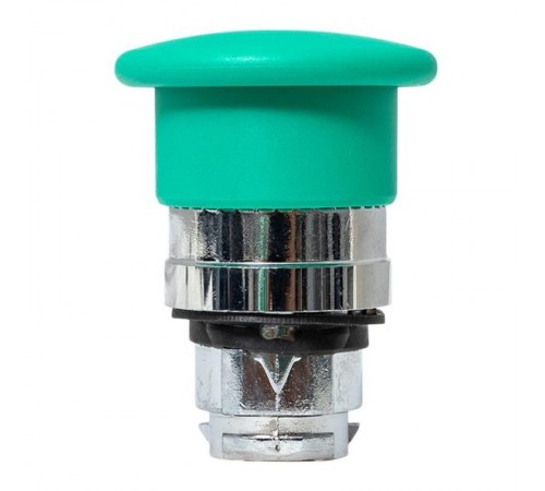 Механизм исполнительный кнопки XB4 "Грибок" зеленый возвратный без фиксации без подсветки IP65  XB4BC-G-65  EKF
