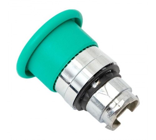 Механизм исполнительный кнопки XB4 "Грибок" зеленый возвратный без фиксации без подсветки IP65  XB4BC-G-65  EKF