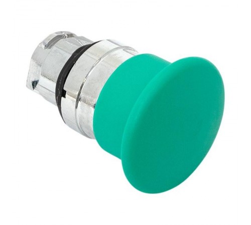 Механизм исполнительный кнопки XB4 "Грибок" зеленый возвратный без фиксации без подсветки IP65  XB4BC-G-65  EKF