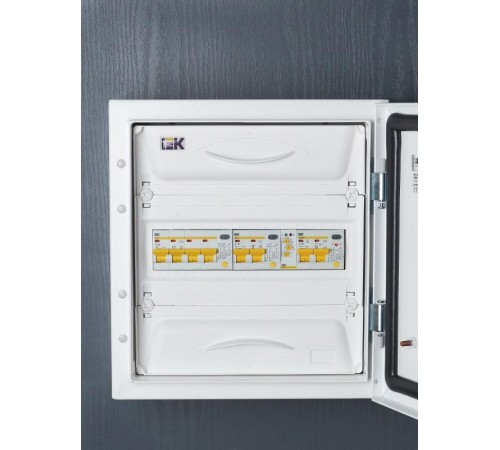 Выключатель автоматический дифференциального тока АД12 2п 10А C 10мА тип AC (3 мод)  MAD10-2-010-C-010  IEK