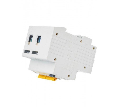 Выключатель автоматический дифференциального тока АД12 2п 10А C 10мА тип AC (3 мод)  MAD10-2-010-C-010  IEK