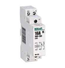 Контактор модульный 1НО+1НЗ 16А 230В МК-103  18051DEK  DEKraft