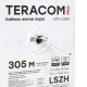 Кабель витая пара TERACOM PRO Cat.5E U/UTP 4 пары solid 24AWG нг(А)-HF серый упак. 305м  TRP-5EUTP-04LSH-GY-IN3  EKF